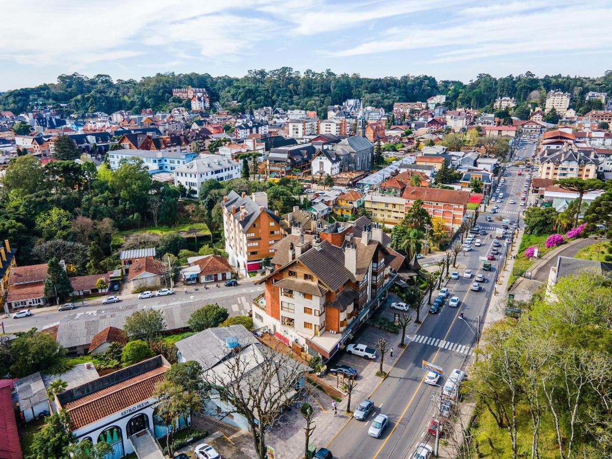 400 Metros, Rua Coberta Centro - Valle Dell Acqua Gramado Exteriör bild